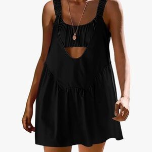 Elegant Black Mini Dress